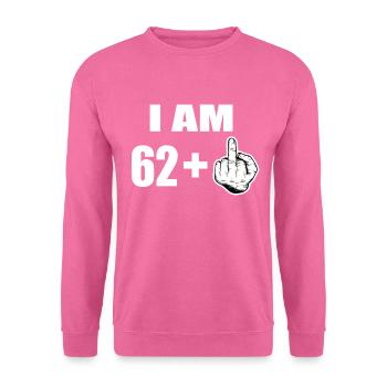63 Geburtstag - Unisex Pullover - Pink - Vorne