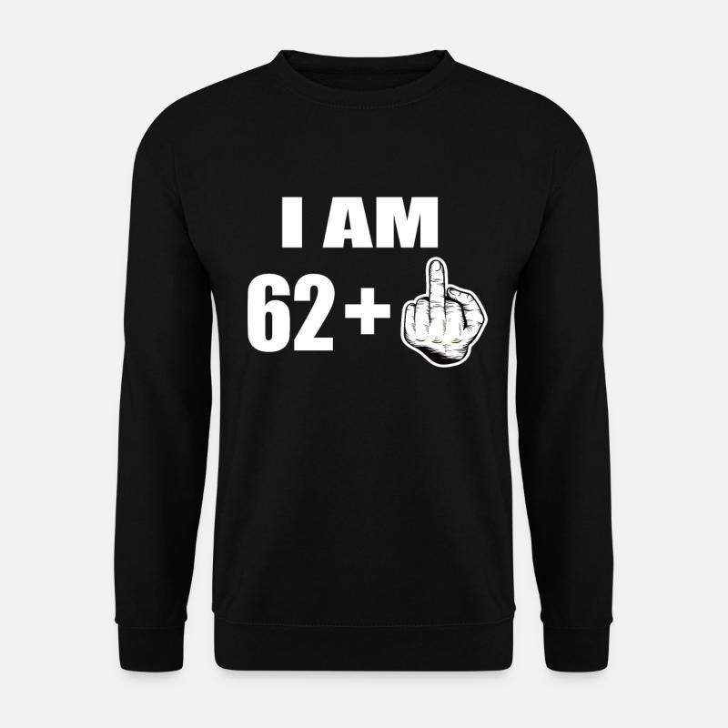63e anniversaire - Sweat-shirt Unisexe - noir