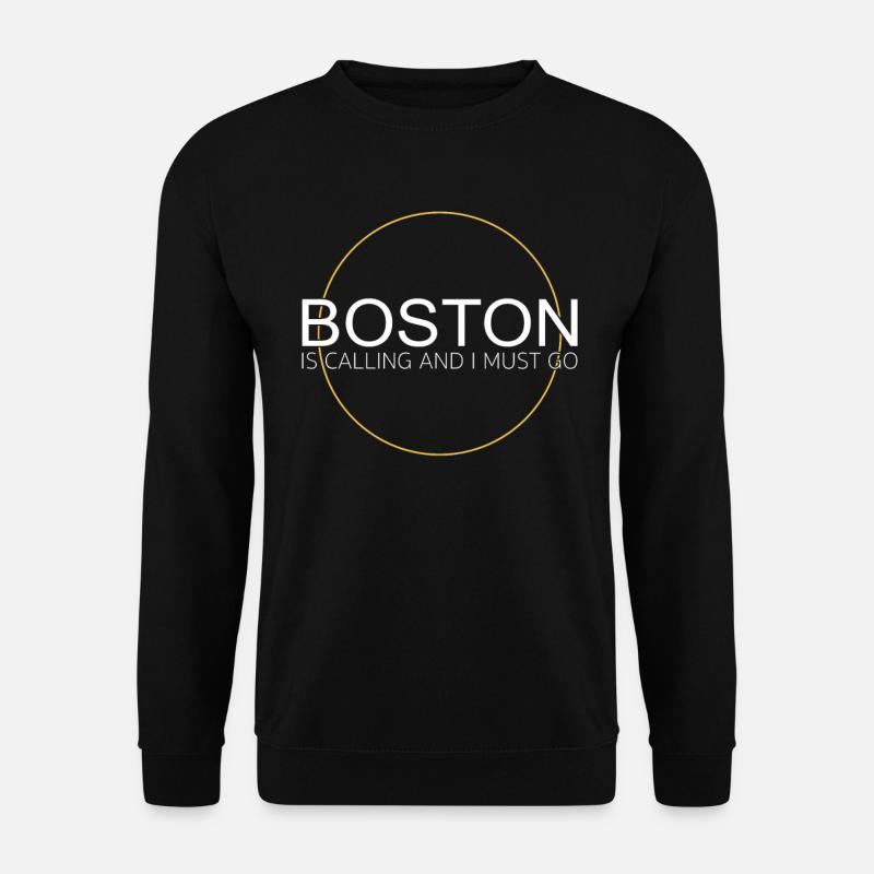 Dicton de Boston - Sweat-shirt Unisexe - noir