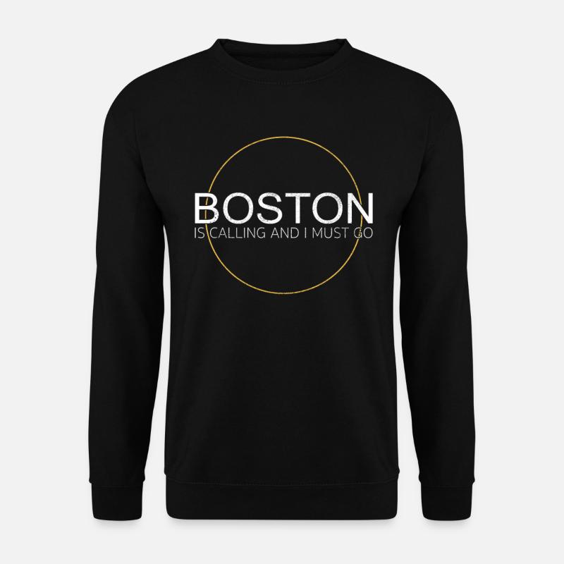 Boston Saying - Unisex Sweatshirt - black