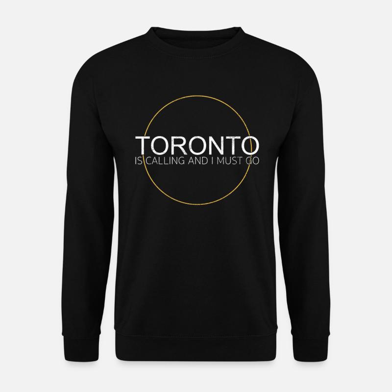 Citation de Toronto - Sweat-shirt Unisexe - noir