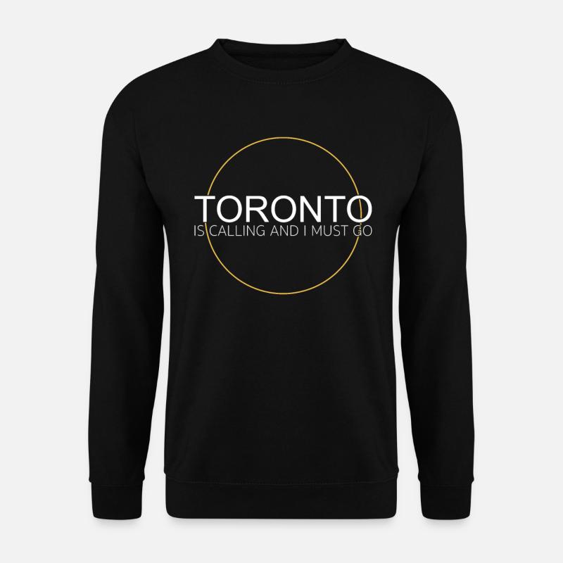 Citation de Toronto - Sweat-shirt Unisexe - noir