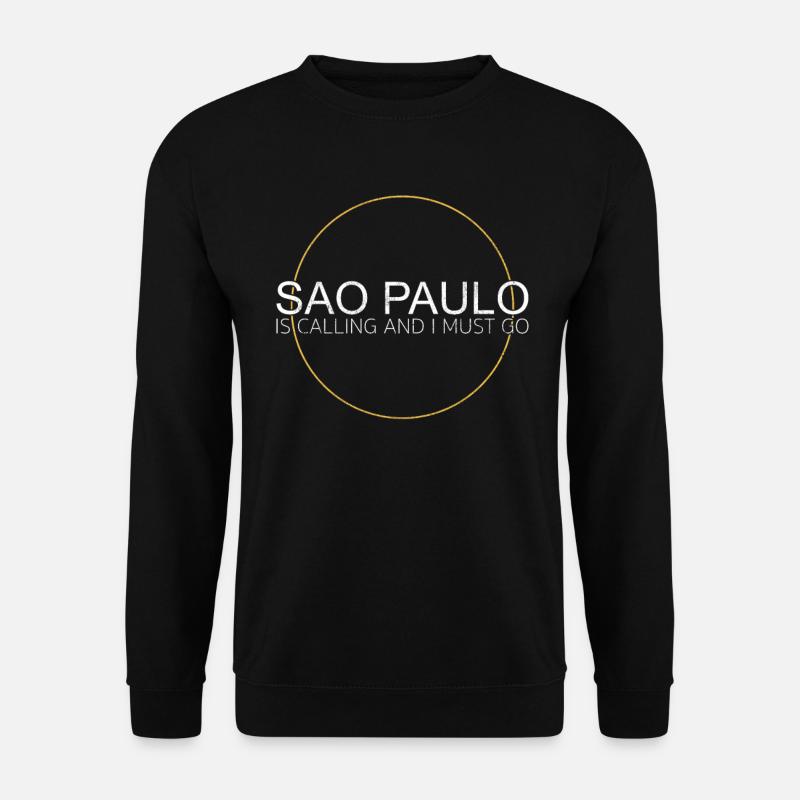 Sao Paulo Saying - Unisex Sweatshirt - black