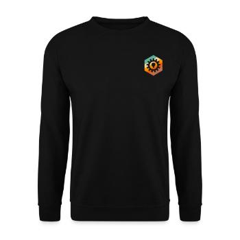 Mechanical Engineer Gear Engineer Retro Engineeri - Unisex Sweatshirt - black - Front - Alina (178cm) & Michal (187cm)