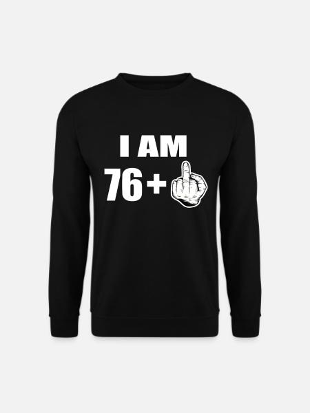 77e anniversaire - Sweat-shirt Unisexe - noir