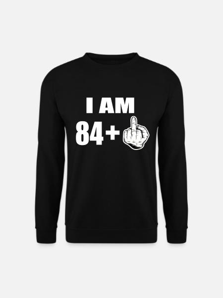 84th birthday - Unisex Sweatshirt - black
