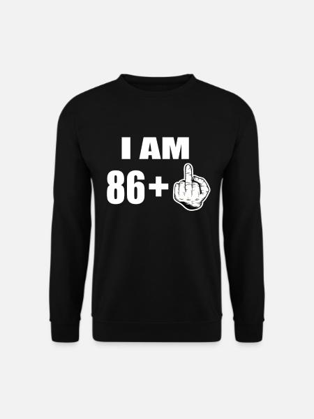 87e anniversaire - Sweat-shirt Unisexe - noir