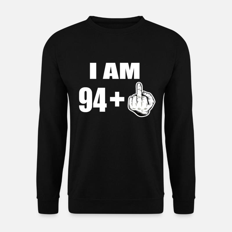 95th birthday - Unisex Sweatshirt - black