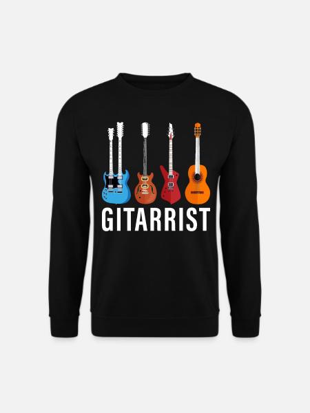 Gitarrist - Unisex Pullover - Schwarz