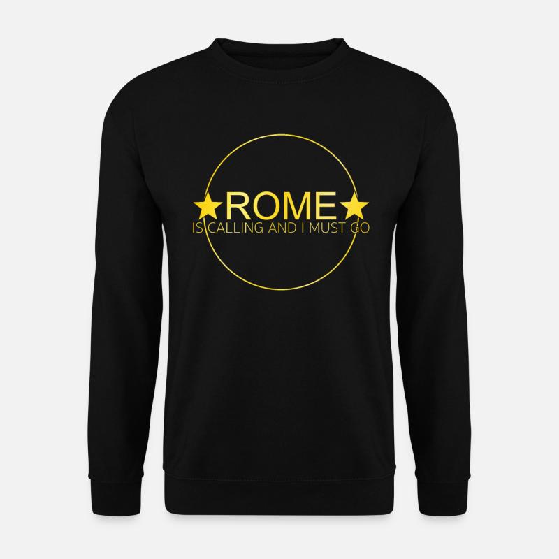Dicton de Rome - Sweat-shirt Unisexe - noir