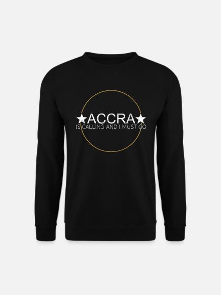 Accra Quote - Unisex Sweatshirt - black