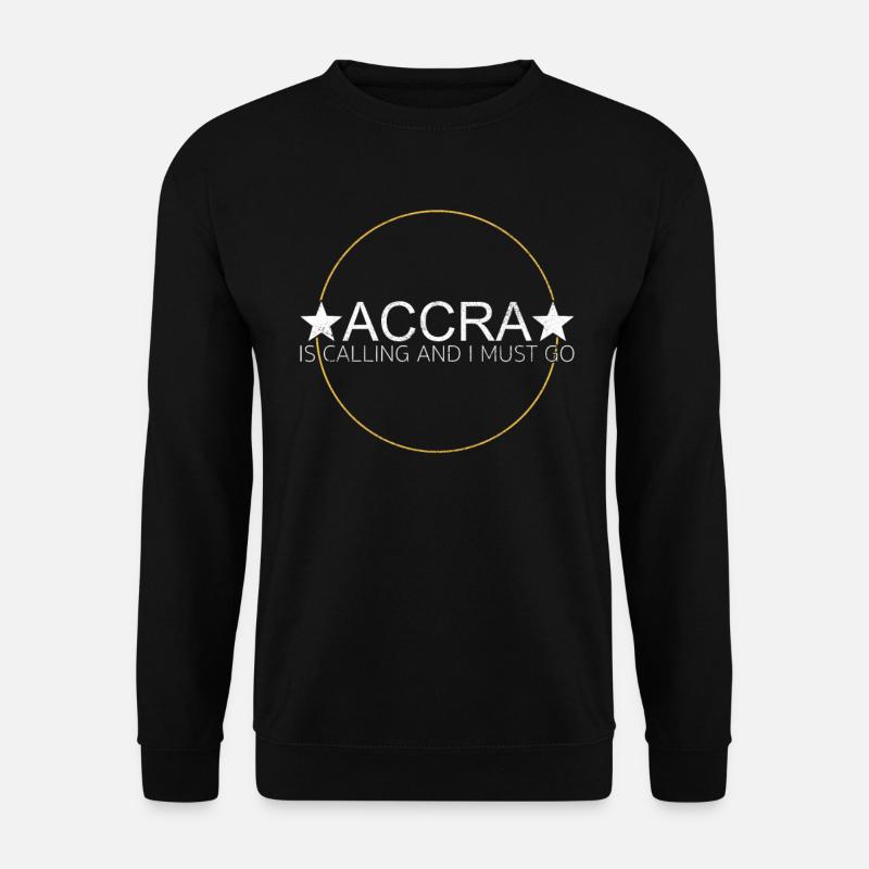 Accra Quote - Unisex Sweatshirt - black