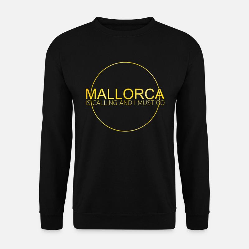 Mallorca Saying - Unisex Sweatshirt - black