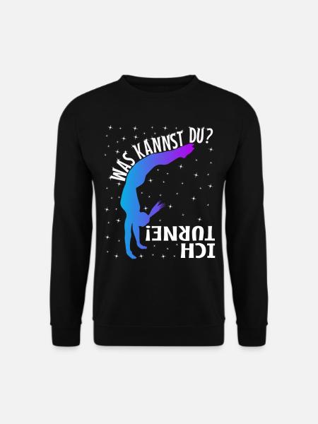 Ich Turne Was Kannst Du? - Unisex Pullover - Schwarz
