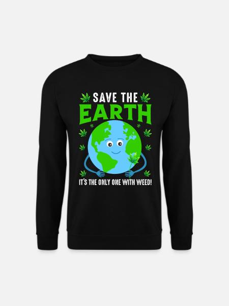 Earth day - Unisex Sweatshirt - black
