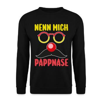 Karnevalskostüm Karnevalist Fasching Karneval - Unisex Pullover - Schwarz - Vorne - Alina (178cm) & Michal (187cm)