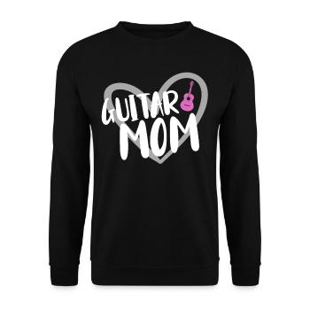 Musicien de guitare Musique de cuivres - Sweat-shirt Unisexe - noir - Devant - Alina (178cm) & Michal (187cm)