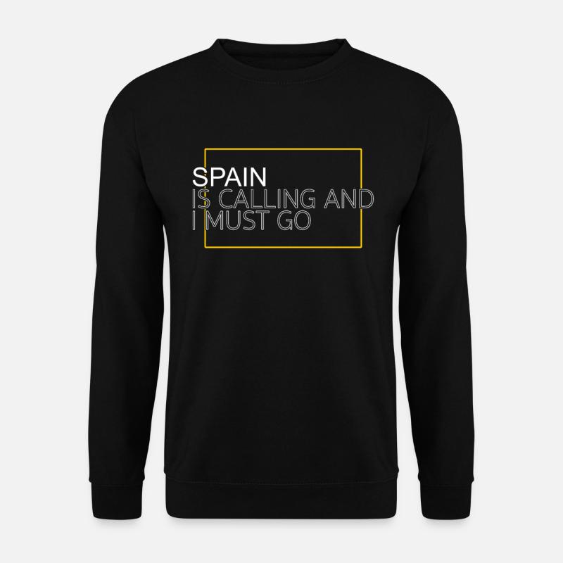 Spain Saying - Unisex Sweatshirt - black