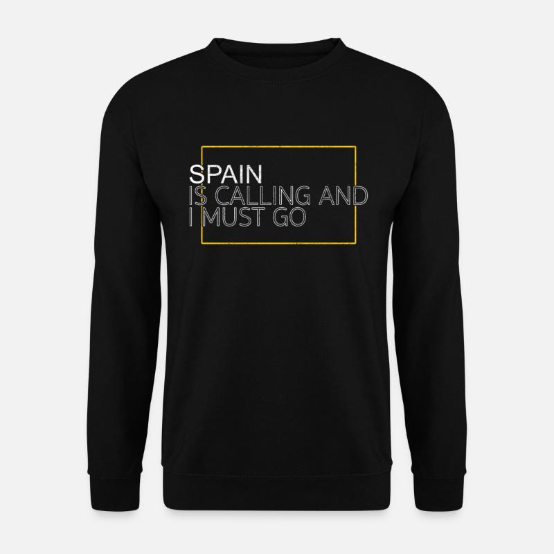 Spanien Spruch - Unisex Pullover - Schwarz