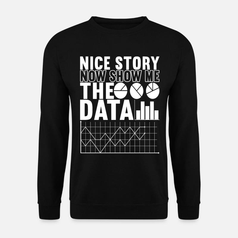 Data Scientist Data Analyst - Unisex Pullover - Schwarz