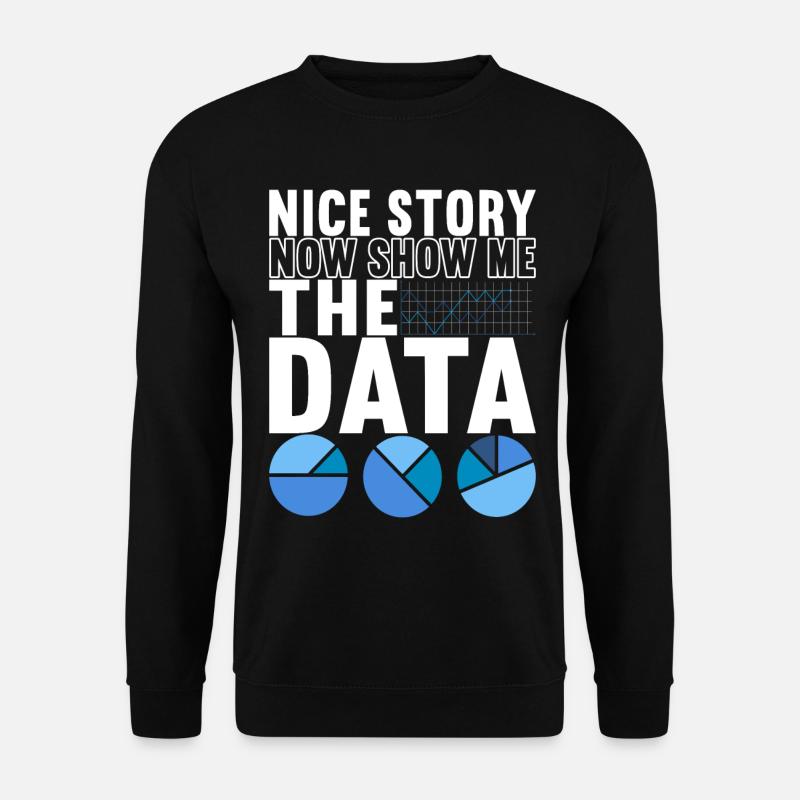 Data Scientist Data Analyst - Unisex Pullover - Schwarz
