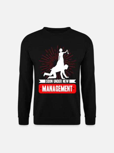 Soon Under New Management Jga - Unisex Sweatshirt - black