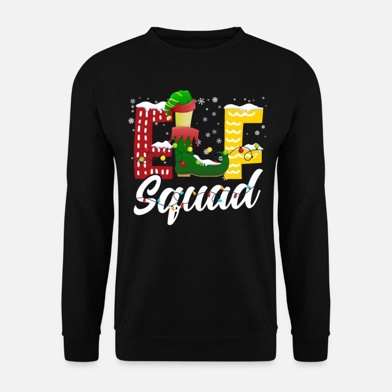Elf Squad - Unisex Pullover - Schwarz