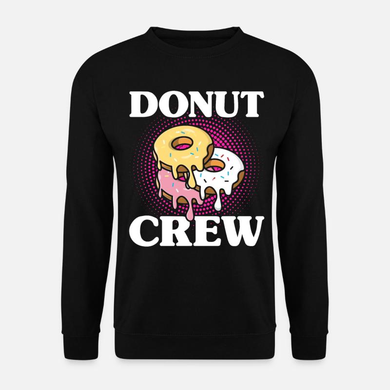Donut Crew - Unisex Sweatshirt - black