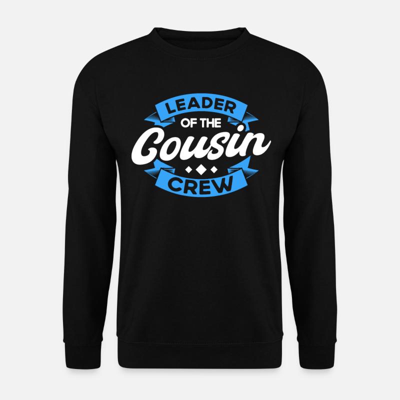 Chef de l’équipage du cousin - Sweat-shirt Unisexe - noir