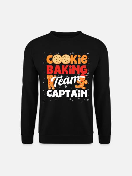 Cookie Baking Team Captain - Unisex Sweatshirt - black