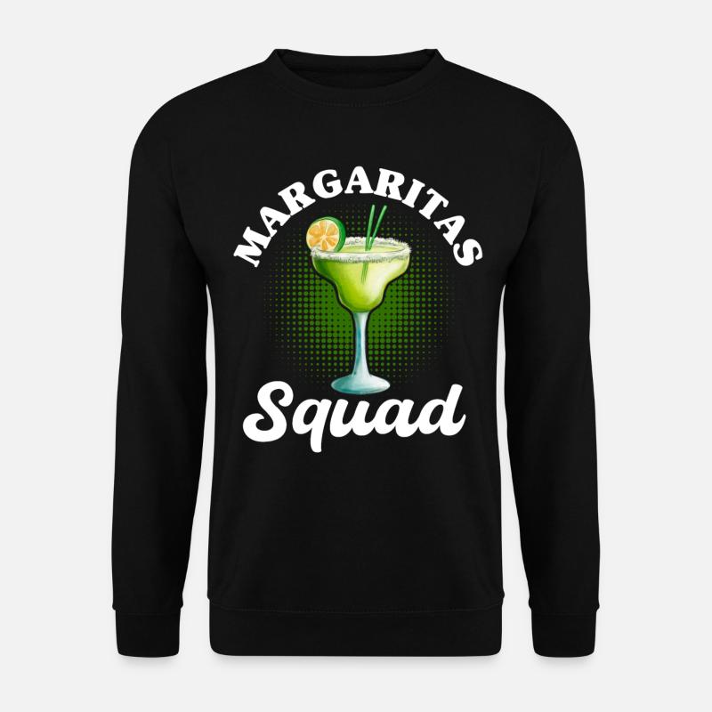 Margaritas Squad - Unisex Sweatshirt - black