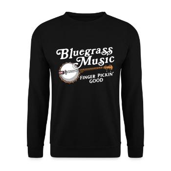Banjo - Unisex Sweatshirt - black - Front - Alina (178cm) & Michal (187cm)