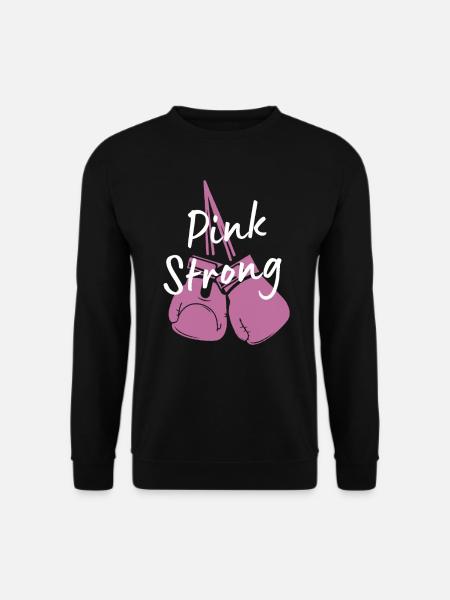 Regalo per il cancro al seno Cancro al seno Cancro rosa - Felpa unisex - nero