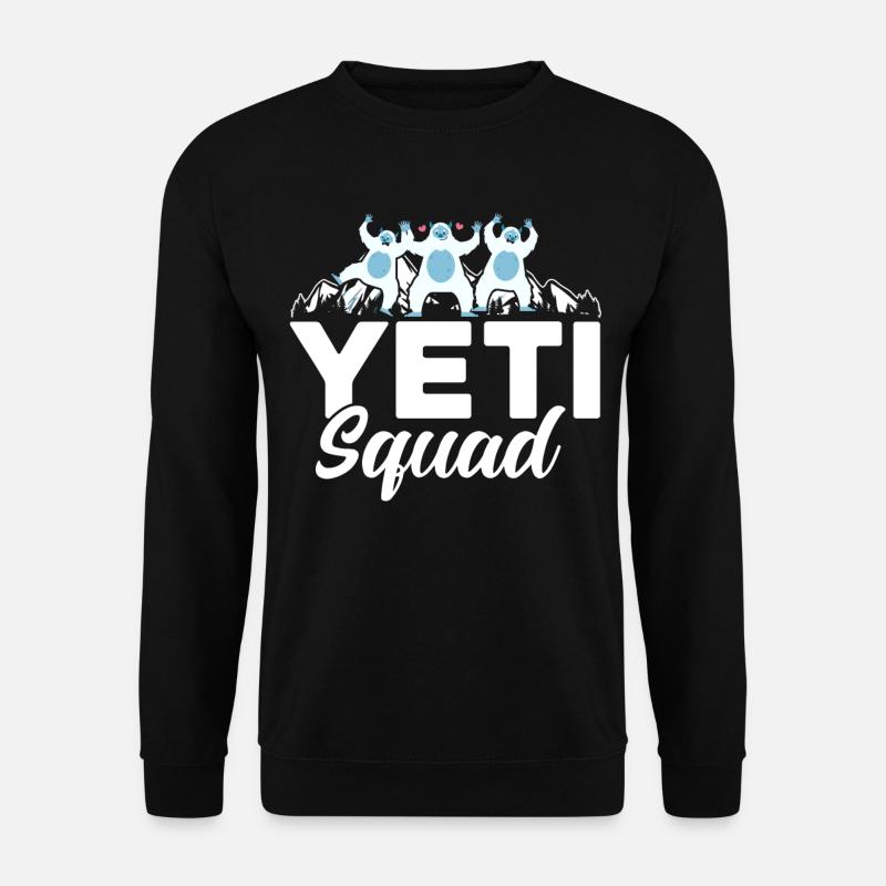 Yeti Squad - Unisex Sweatshirt - black