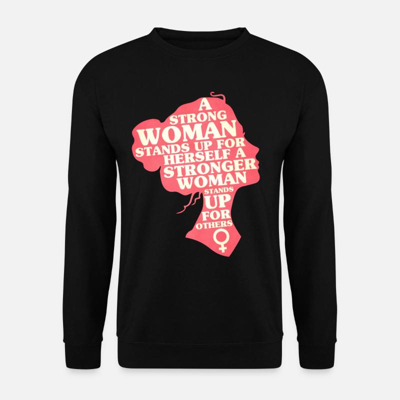 Feministin - Unisex Pullover - Schwarz