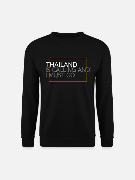 Thailand quote - Unisex Sweatshirt - black
