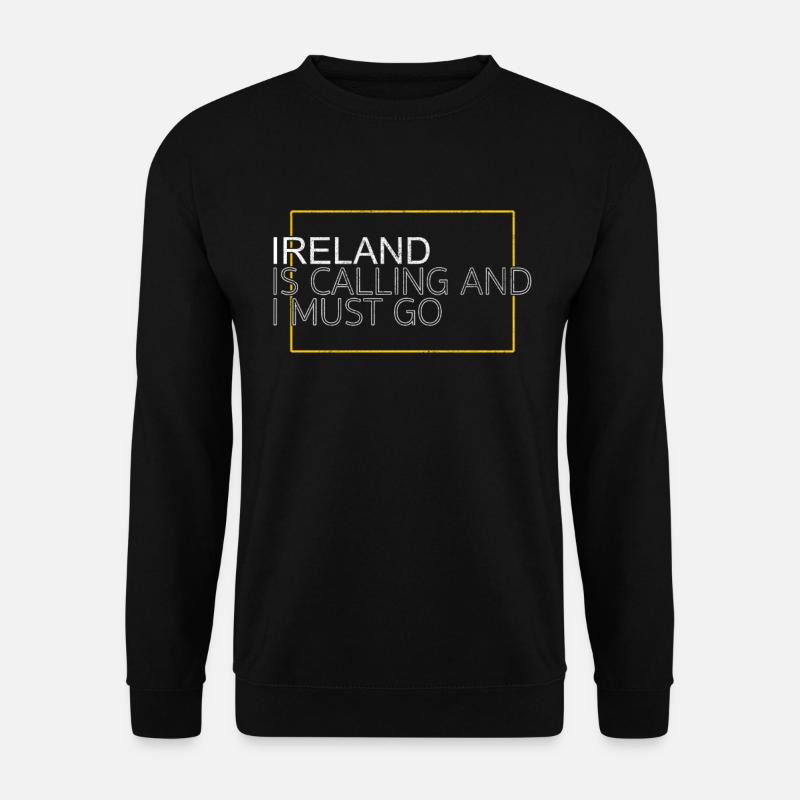 Irland Spruch - Unisex Pullover - Schwarz