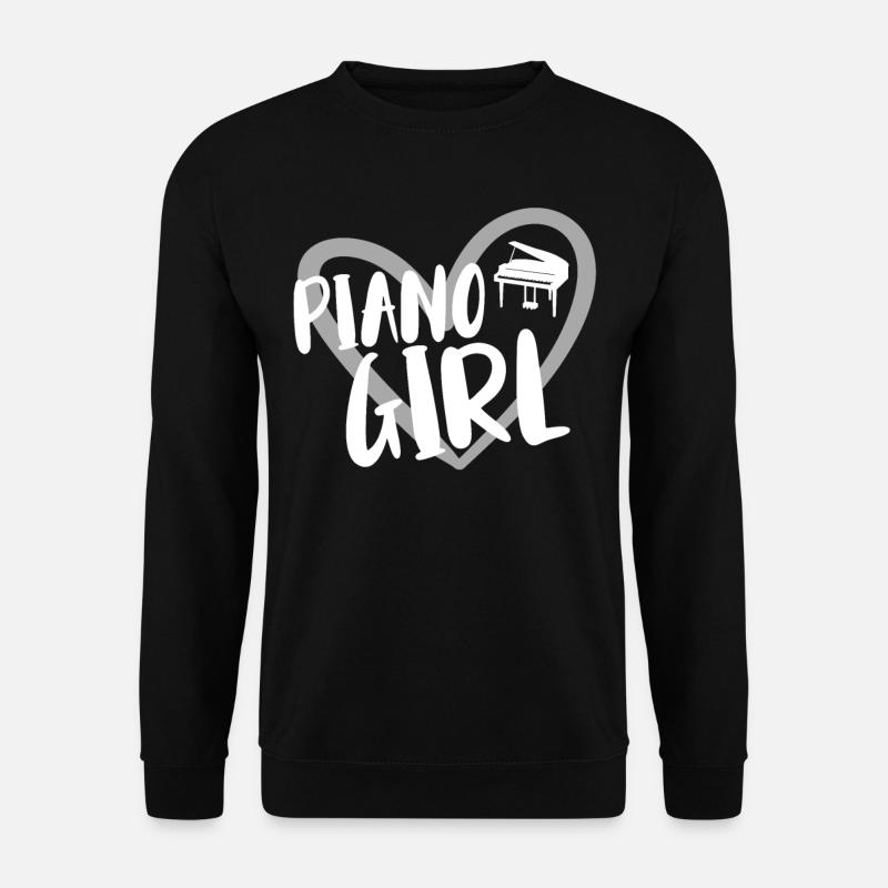 Piano Musician - Unisex Sweatshirt - black