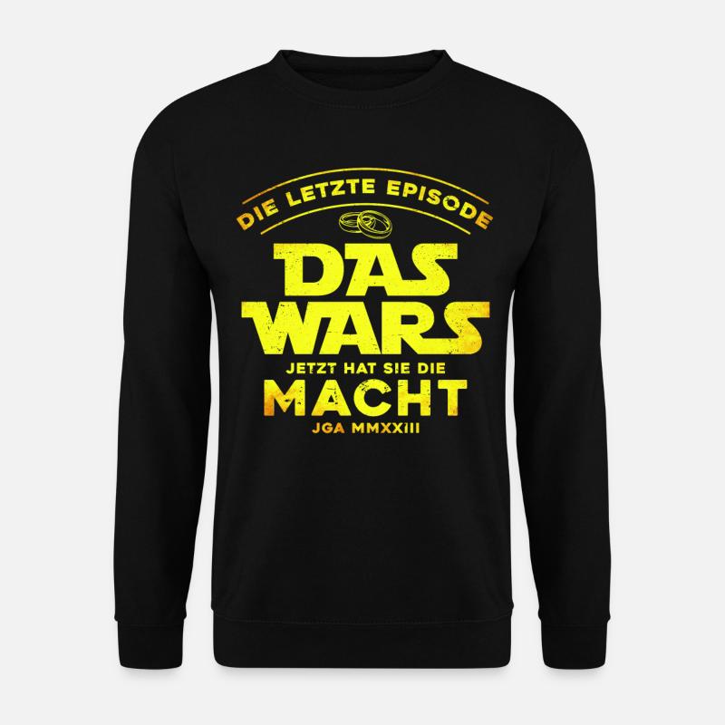 Das Wars Jetzt Hat sie die Macht - Unisex Pullover - Schwarz