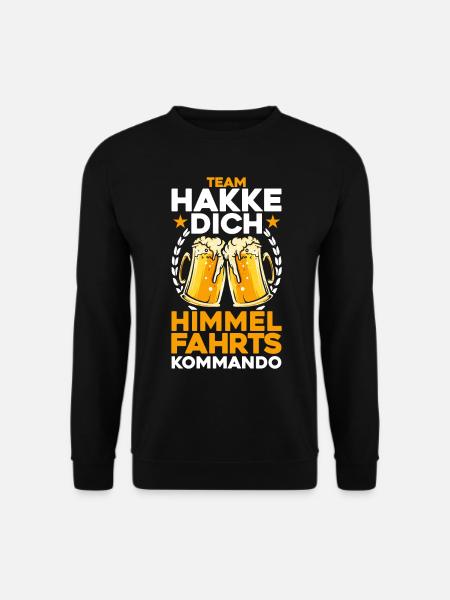 Bier - Unisex Pullover - Schwarz