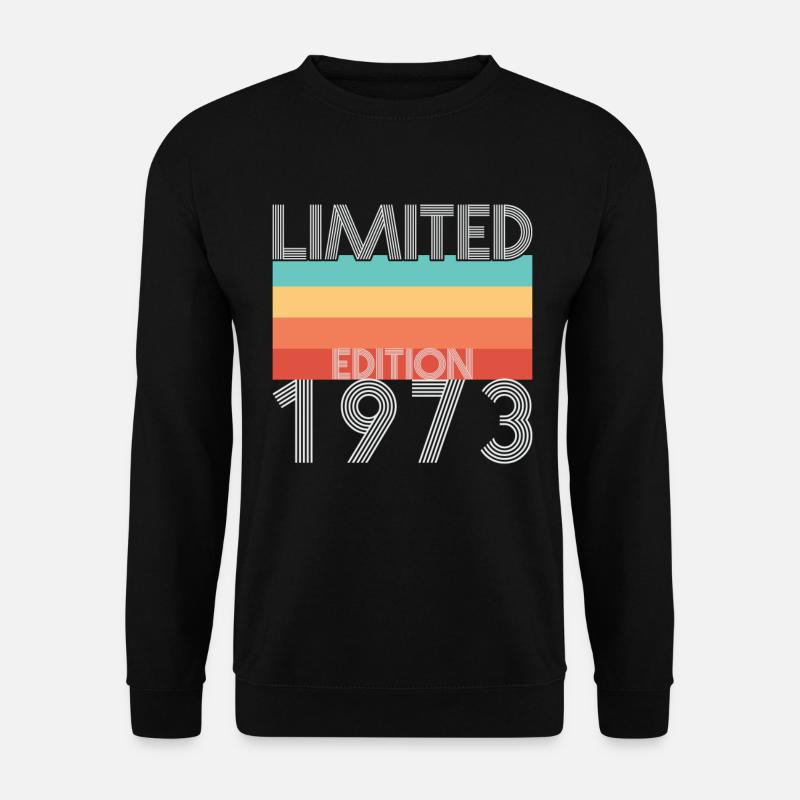 Limited Edition Retro 1973 - Unisex Pullover - Schwarz