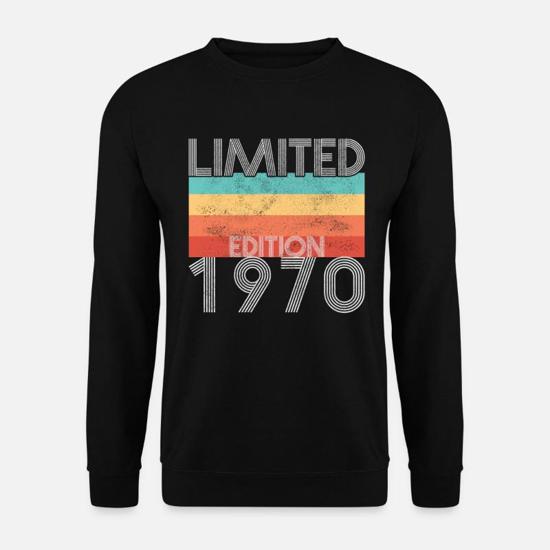 Édition Limitée Rétro 1970 - Sweat-shirt Unisexe - noir