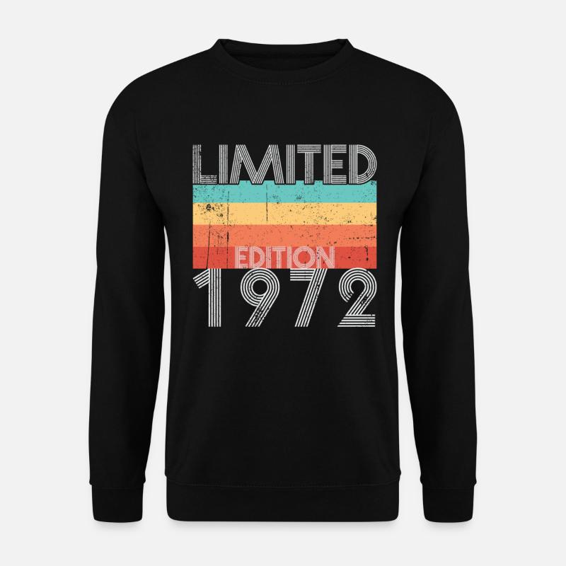 Édition Limitée Rétro 1972 - Sweat-shirt Unisexe - noir