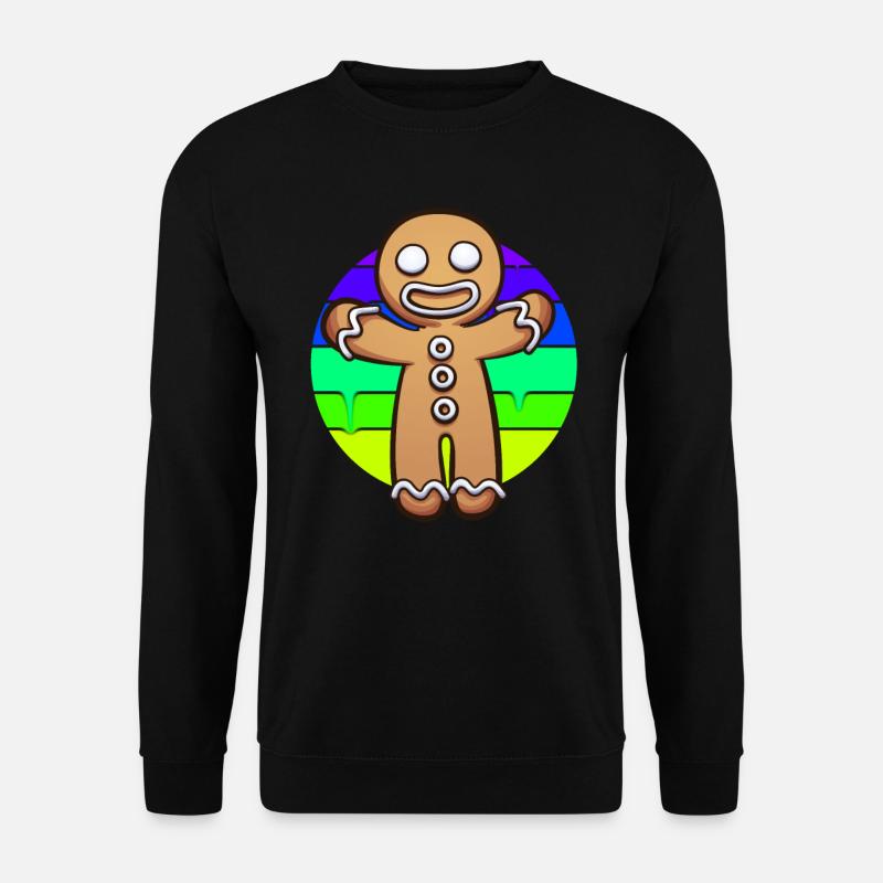 Gingerbread Man Sunset - Unisex Sweatshirt - black