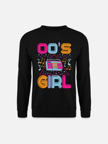 90s 90s 90s Party - Unisex Sweatshirt - black