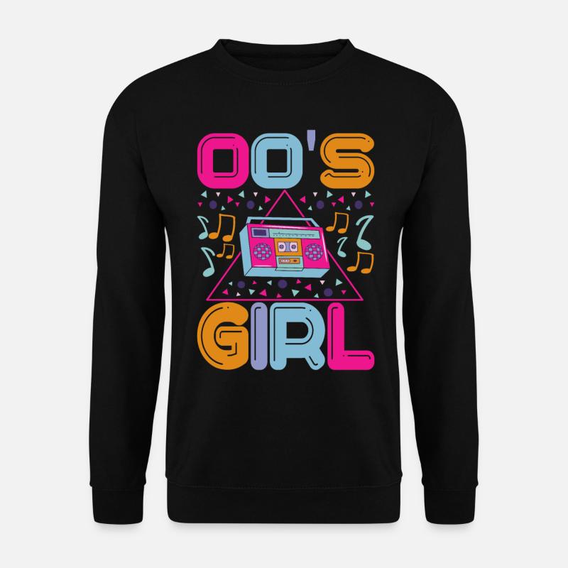 90s 90s 90s Party - Unisex Sweatshirt - black