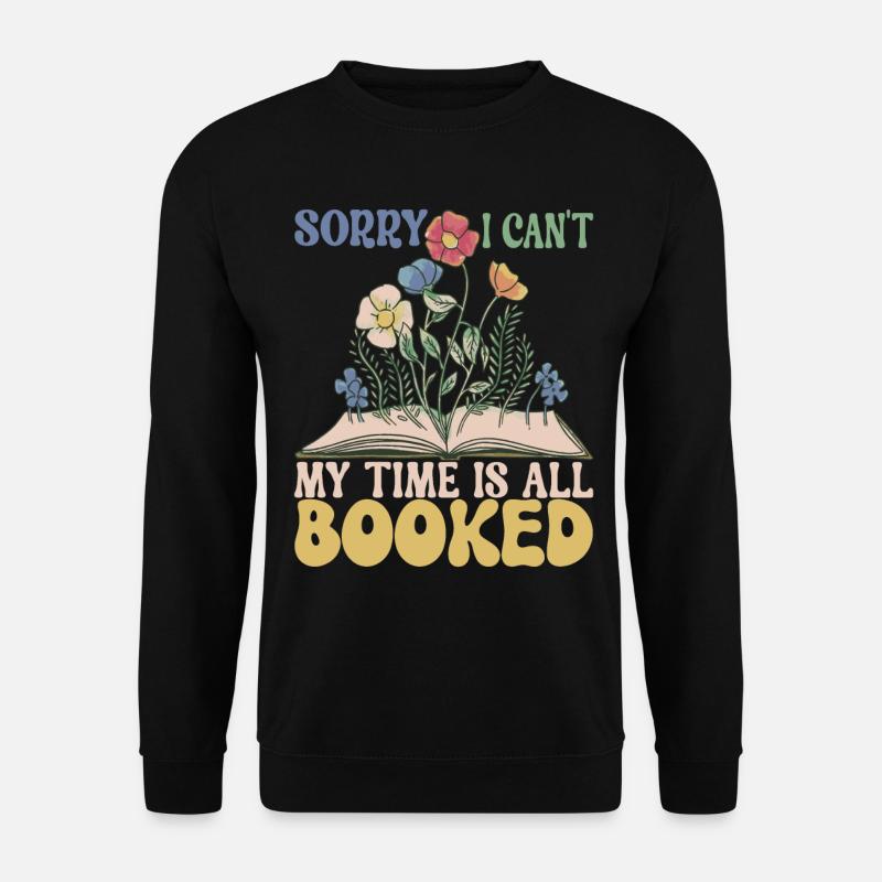 Read books Bookworm - Unisex Sweatshirt - black