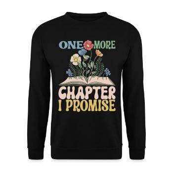 Lire des livres Rat de bibliothèque - Sweat-shirt Unisexe - noir - Devant - Alina (178cm) & Michal (187cm)