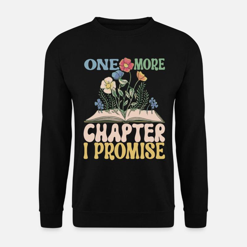 Read books Bookworm - Unisex Sweatshirt - black