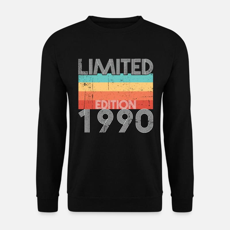 Edition Limitée Rétro 1990 - Sweat-shirt Unisexe - noir